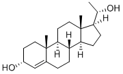 CAS#: 15780-16-2， 4-Pregnene-3-alpha,20-alpha-Diol