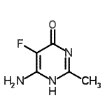 CAS#: 1597-38-2， 6-Amino-5-Fluoro-2-Methyl-4(1H)-Pyrimidinone