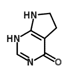 CAS#: 16372-07-9， 1,5,6,7-Tetrahydro-4H-Pyrrolo[2,3-d]Pyrimidin-4-One