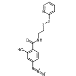 CAS#: 164575-82-0， 4-Azido-2-Hydroxy-N-[2-(2-Pyridinyldisulfanyl)Ethyl]Benzamide
