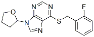 CAS 登录号：1648-22-2， 6-[(2-氟苯基)甲硫基]-9-(四氢呋喃-2-基)嘌呤