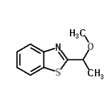 CAS#: 166450-64-2， 2-(1-Methoxyethyl)-1,3-Benzothiazole