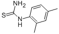 结构式 CAS# 16738-20-8, N-(2,4-二甲基苯基)-硫脲
