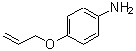 结构式 CAS# 1688-69-3, 4-(烯丙氧基)苯胺