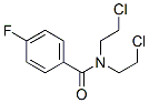 CAS#: 1736-40-9， N,N-Bis(2-Chloroethyl)-4-Fluoro-Benzamide