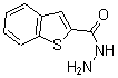 结构式 CAS# 175135-07-6, 苯并[b]噻吩-2-羧酸酰肼