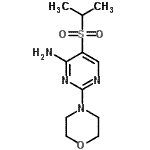 CAS#: 175202-03-6， 5-(Isopropylsulfonyl)-2-(4-Morpholinyl)-4-Pyrimidinamine