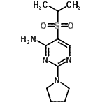 CAS#: 175202-04-7， 5-(Isopropylsulfonyl)-2-(1-Pyrrolidinyl)-4-Pyrimidinamine