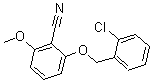 CAS#: 175204-02-1， 2-[(2-Chlorobenzyl)Oxy]-6-Methoxybenzonitrile