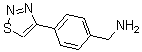 结构式 CAS# 175205-49-9, 4-(1,2,3-噻二唑-4-基)-苯甲胺