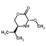 CAS#: 175226-77-4， (3S,5S)-5-Isopropyl-3-Methoxy-2-Morpholinone