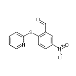 CAS#: 175278-54-3， 5-Nitro-2-(2-Pyridinylsulfanyl)Benzaldehyde