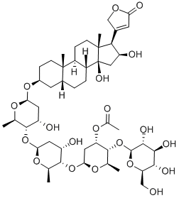 CAS#: 17575-21-2， Lanatoside B