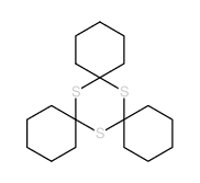 CAS 登录号：177-58-2， 2,2,4,4,6,6-三(五亚甲基)-1,3,5-三硫杂环己烷