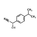 CAS#: 178357-23-8， (2S)-Hydroxy(4-Isopropylphenyl)Acetonitrile