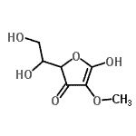 CAS#: 17860-87-6， 2-O-Methyl-L-Ascorbic acid