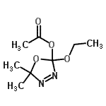 CAS#: 178752-07-3， 2-Ethoxy-5,5-Dimethyl-2,5-Dihydro-1,3,4-Oxadiazol-2-Yl Acetate