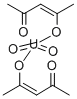 结构式 CAS# 18039-69-5, (OC-6-11)-二氧代二(2,4-戊烷二酮)-铀