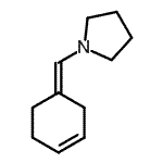 CAS 登录号：18205-60-2， 1-[(Z)-3-环己烯-1-亚基甲基]吡咯烷