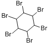 结构式 CAS# 1837-91-8, 1,2,3,4,5,6-六溴环己烷