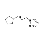 CAS#: 192811-69-1， N-[2-(1H-1,2,4-Triazol-1-Yl)Ethyl]Cyclopentanamine