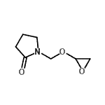 CAS#: 194159-00-7， 1-[(2-Oxiranyloxy)Methyl]-2-Pyrrolidinone