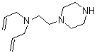 结构式 CAS# 199475-35-9, N,N-二-2-丙烯-1-基-1-哌嗪乙胺