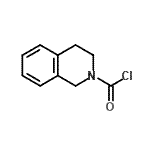 结构式 CAS# 199480-42-7, 3,4-二氢-2(1H)-异喹啉羰基氯化物