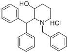 CAS#: 19974-87-9, 1-Benzyl-2-(Diphenylmethyl)-3-Piperidinol Hydrochloride