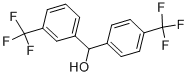 结构式 CAS# 203915-48-4, 3-(三氟甲基)-alpha-[4-(三氟甲基)苯基]-苯甲醇