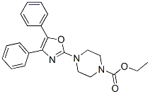 CAS#: 20503-89-3， 4-(4,5-Diphenyl-2-Oxazolyl)-1-Piperazinecarboxylic Acid Ethyl Ester