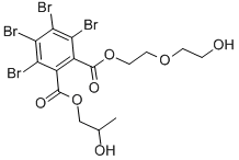 CAS#: 20566-35-2， 3,4,5,6-Tetrabromo-1,2-Benzenedicarboxylicacid 1-[2-(2-Hydroxyethoxy)Ethyl] 2-(2-Hydroxypropyl)Ester