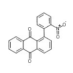 CAS#: 20600-83-3， 1-(2-Nitrophenyl)-9,10-Anthraquinone