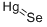 结构式 CAS# 20601-83-6, 硒化汞(II)