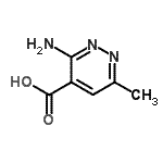 CAS#: 20886-75-3， 3-Amino-6-Methyl-4-Pyridazinecarboxylic Acid