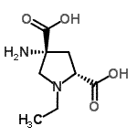 CAS#: 213619-99-9， (2R,4R)-4-Amino-1-Ethyl-2,4-Pyrrolidinedicarboxylic Acid
