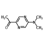 CAS 登录号：214701-22-1， 1-[5-(二甲基氨基)-2-吡嗪基]乙酮