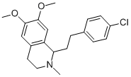 CAS#: 2154-02-1， 1-[2-(4-Chlorophenyl)Ethyl]-6,7-Dimethoxy-2-Methyl-3,4-Dihydro-1H-Isoquinoline