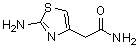 结构式 CAS# 220041-33-8, 2-(2-氨基-1,3-噻唑-4-基)乙酰胺