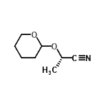CAS#: 220666-10-4， (2S)-2-(Tetrahydro-2H-Pyran-2-Yloxy)Propanenitrile