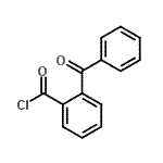 结构式 CAS# 22103-85-1, 2-苯甲酰基苯甲酰氯