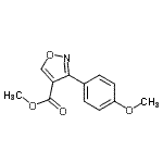 CAS#: 223476-82-2， Methyl 3-(4-Methoxyphenyl)-1,2-Oxazole-4-Carboxylate