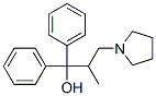 CAS#: 2260-35-7， 2-Methyl-1,1-Diphenyl-3-Pyrrolidin-1-Ylpropan-1-Ol Hydrochloride