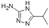 结构式 CAS# 22882-41-3, 3-(1-甲基乙基)-1H-1,2,4-三唑-5-胺