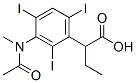 CAS#: 23217-82-5， 2-[2,4,6-Triiodo-3-[N-Methyl(Acetyl)Amino]Phenyl]Butyric Acid