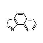 CAS 登录号：233-94-3， [1,3]噻唑并[5,4-h]喹啉