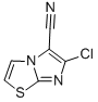 结构式 CAS# 23576-90-1, 6-氯咪唑并[2,1-b][1,3]噻唑-5-甲腈