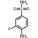 CAS#: 2368-84-5， 4-Amino-3-Fluorobenzenesulfonamide