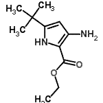 CAS 登录号：237435-98-2， 乙基3-氨基-5-(2-甲基-2-丙基)-1H-吡咯-2-羧酸酯