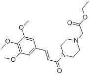 结构式 CAS# 23887-41-4, 桂哌酯